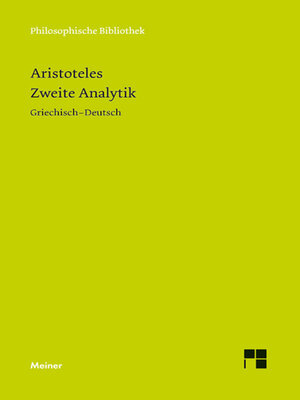 cover image of Zweite Analytik